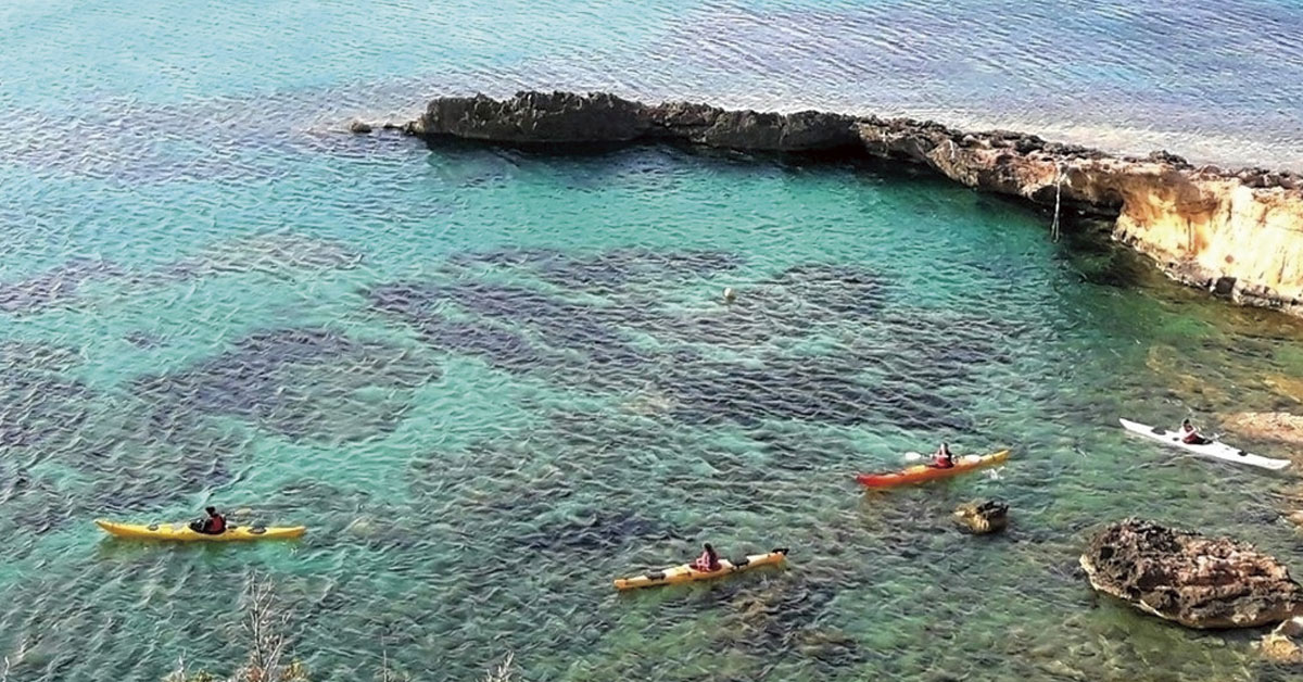 kayak in ibiza