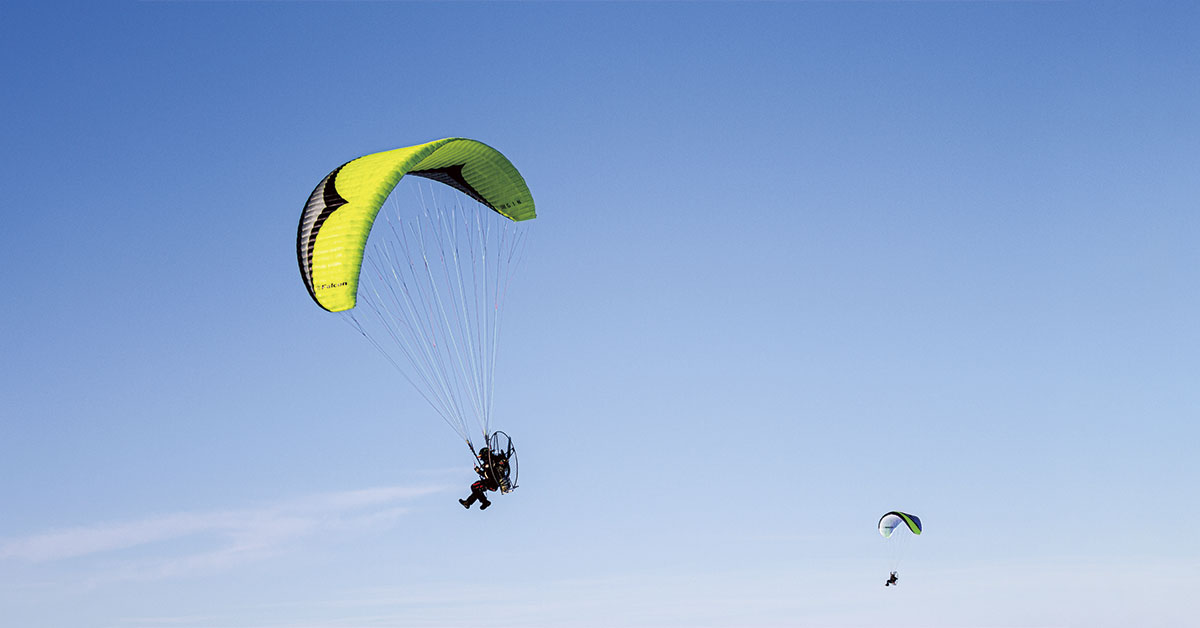 paramotoring in ibiza